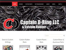 Tablet Screenshot of captainoring.com